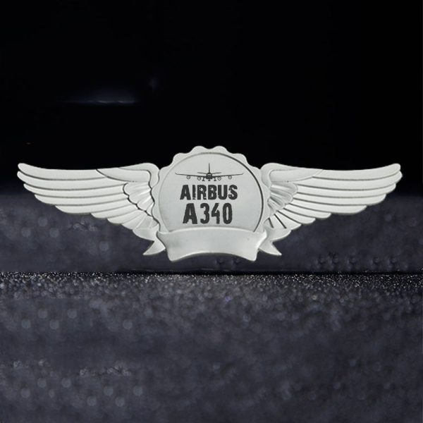 Airbus A340 & Plane Designed Badges For Discount