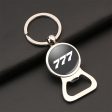 777 Flat Text Designed Bottle Opener Key Chains Online Sale