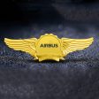 Airbus & Text Designed Badges For Cheap