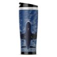 Airplane From Below Designed Stainless Steel Travel Mugs For Cheap