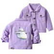 Antonov 225 And Buran Designed Children Denim Jackets Supply