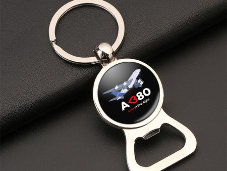 Airbus A380 Love at first flight Designed Bottle Opener Key Chains Supply