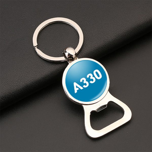 A330 Flat Text Designed Bottle Opener Key Chains Sale