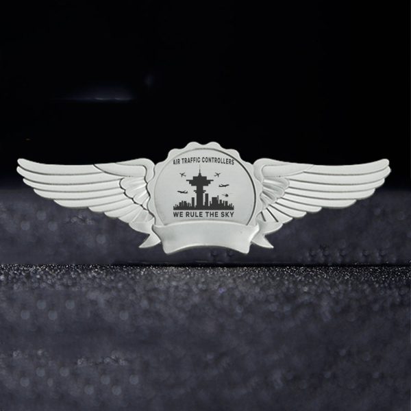 Air Traffic Controllers - We Rule The Sky Designed Badges Discount