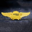 Airbus A340 & Text Designed Badges Hot on Sale