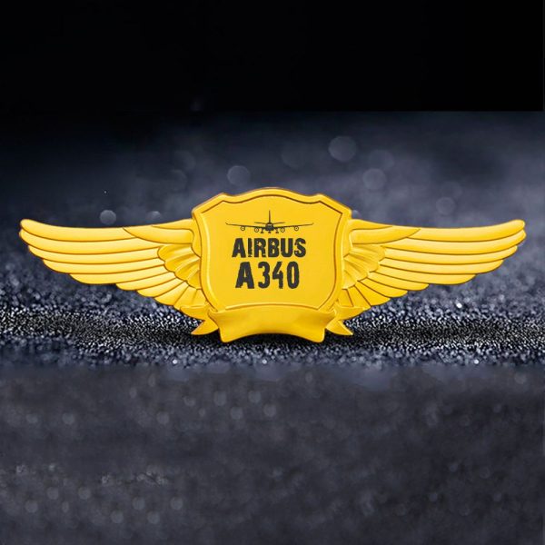 Airbus A340 & Plane Designed Badges For Discount