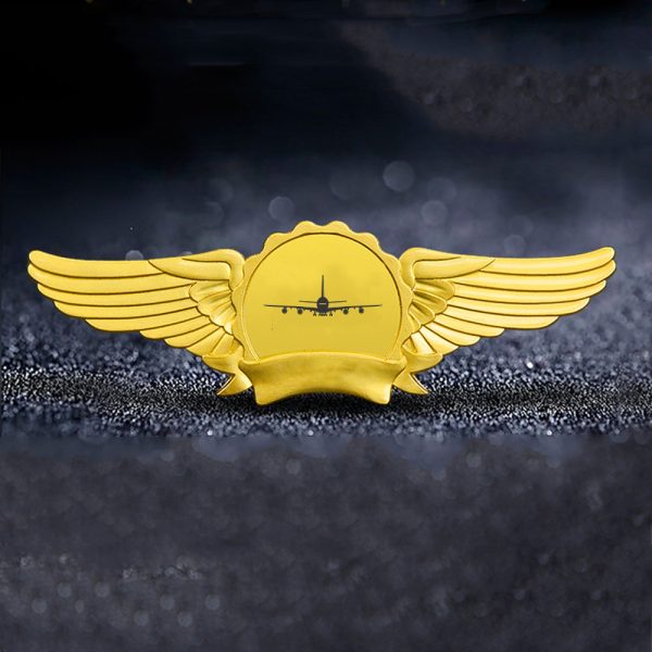 Airbus A380 Silhouette Designed Badges Online now