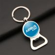 Airbus A380 & Text Designed Bottle Opener Key Chains Online Sale