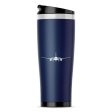 Airbus A350 Silhouette Designed Stainless Steel Travel Mugs Cheap