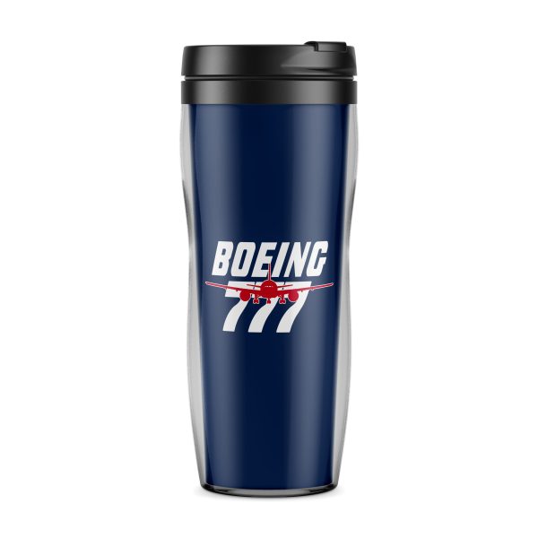 Amazing Boeing 777 Designed Plastic Travel Mugs on Sale