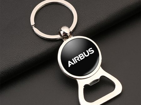 Airbus & Text Designed Bottle Opener Key Chains Sale