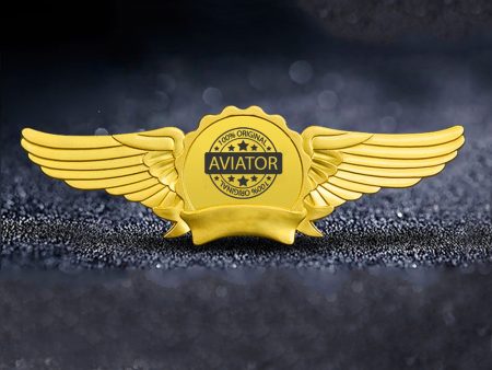 %100 Original Aviator Designed Badges For Cheap