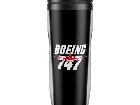 Amazing Boeing 747 Designed Plastic Travel Mugs on Sale