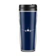 Airbus A320 Silhouette Designed Plastic Travel Mugs For Cheap