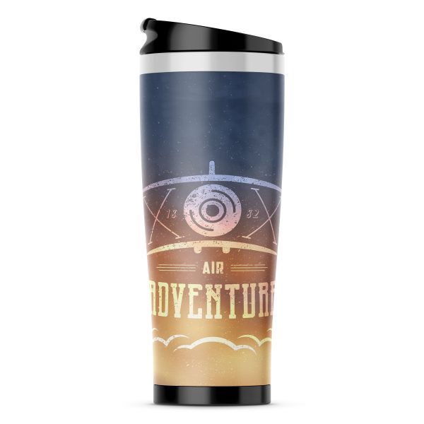 Air Adventure Designed Stainless Steel Travel Mugs Cheap