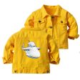 Antonov 225 And Buran Designed Children Denim Jackets Supply