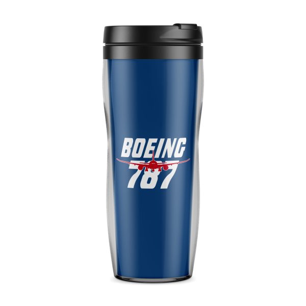 Amazing Boeing 787 Designed Plastic Travel Mugs Sale