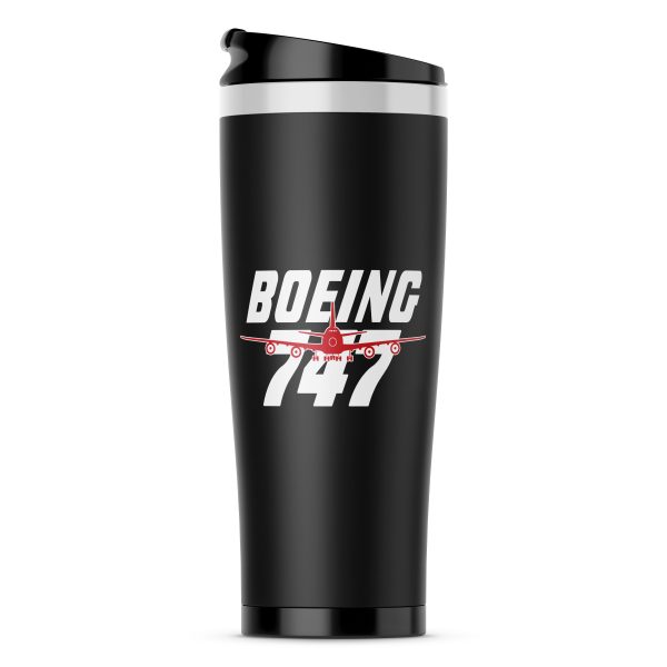 Amazing Boeing 747 Designed Stainless Steel Travel Mugs Discount