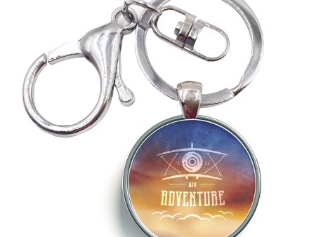 Air Adventure Designed Circle Key Chains Online now