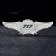 717 Flat Text Designed Badges For Sale