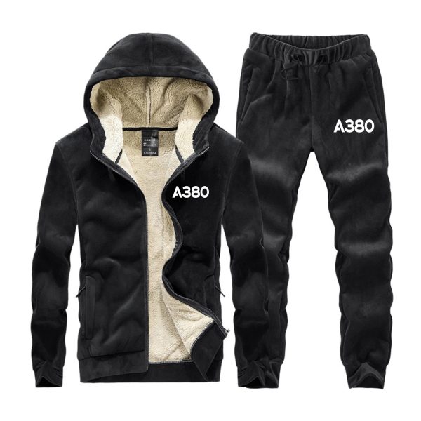 A380 Flat Text Designed Winter Sportsuits Online