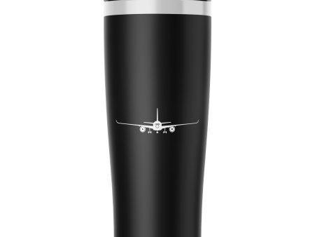 Airbus A350 Silhouette Designed Stainless Steel Travel Mugs Cheap