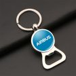 Airbus & Text Designed Bottle Opener Key Chains Sale