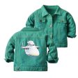 Antonov 225 And Buran Designed Children Denim Jackets Supply