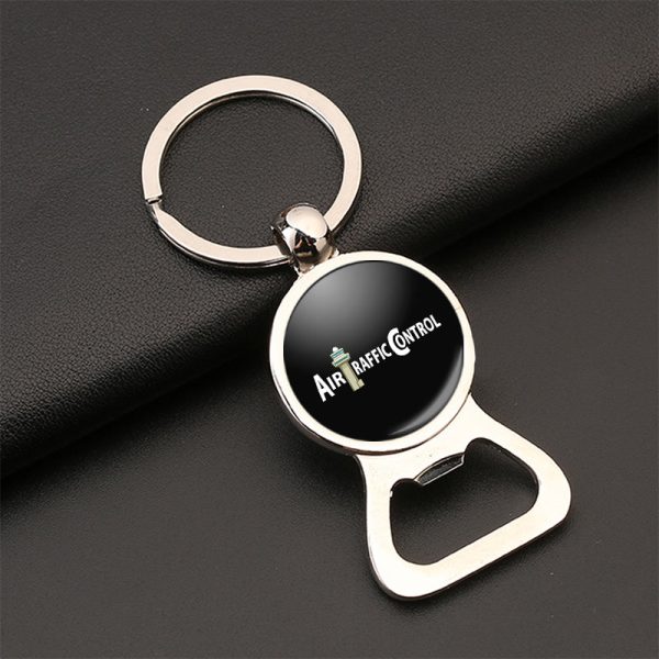 Air Traffic Control Designed Bottle Opener Key Chains Discount