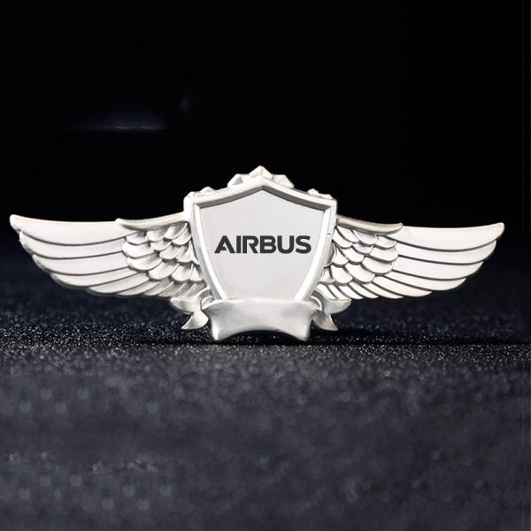 Airbus & Text Designed Badges For Cheap