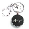 Air Traffic Control Designed Circle Key Chains Online Hot Sale