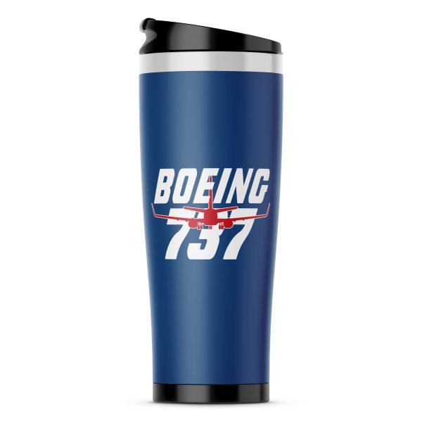 Amazing Boeing 737 Designed Stainless Steel Travel Mugs Online Sale