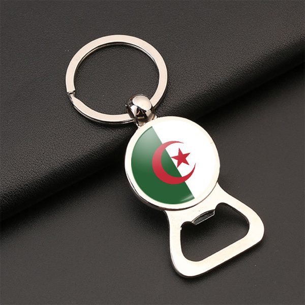 Algeria flag Designed Bottle Opener Key Chains Cheap