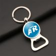 ATR & Text Designed Bottle Opener Key Chains Supply