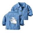 Antonov 225 And Buran Designed Children Denim Jackets Supply