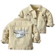 Antonov 225 (2) Designed Children Denim Jackets Online Sale