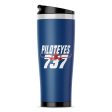 Amazing Piloteyes737 Designed Stainless Steel Travel Mugs For Sale