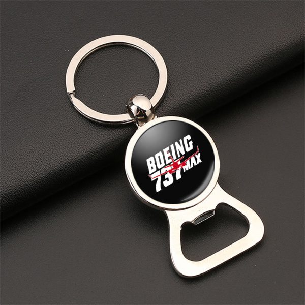 Amazing 737 Max Designed Bottle Opener Key Chains For Cheap