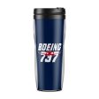 Amazing Boeing 737 Designed Plastic Travel Mugs Cheap