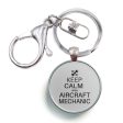 Aircraft Mechanic Designed Circle Key Chains Supply