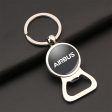 Airbus & Text Designed Bottle Opener Key Chains Sale