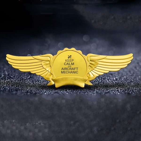 Aircraft Mechanic Designed Badges Sale