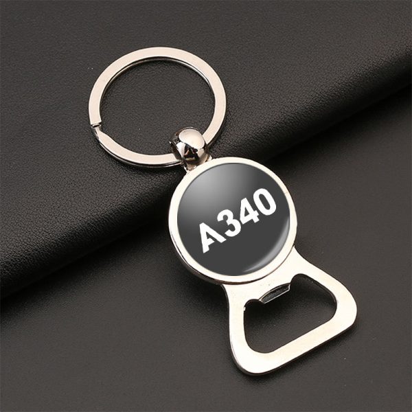 A340 Flat Text Designed Bottle Opener Key Chains Discount