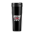 Amazing Boeing 757 Designed Plastic Travel Mugs Cheap