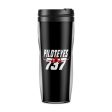 Amazing Piloteyes737 Designed Plastic Travel Mugs Hot on Sale