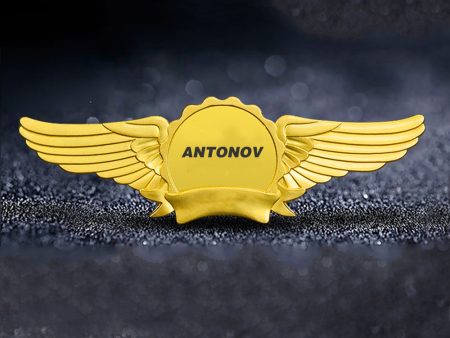 Antonov & Text Designed Badges Discount