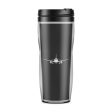 Airbus A320 Silhouette Designed Plastic Travel Mugs For Cheap