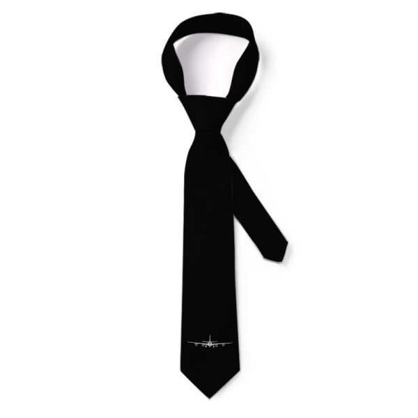 Airbus A340 Silhouette Designed Ties Discount