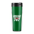 Amazing Boeing 747 Designed Plastic Travel Mugs on Sale