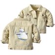 Antonov 225 And Buran Designed Children Denim Jackets Supply